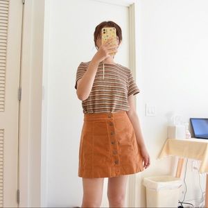 Madewell Rainbow Stripped Tee